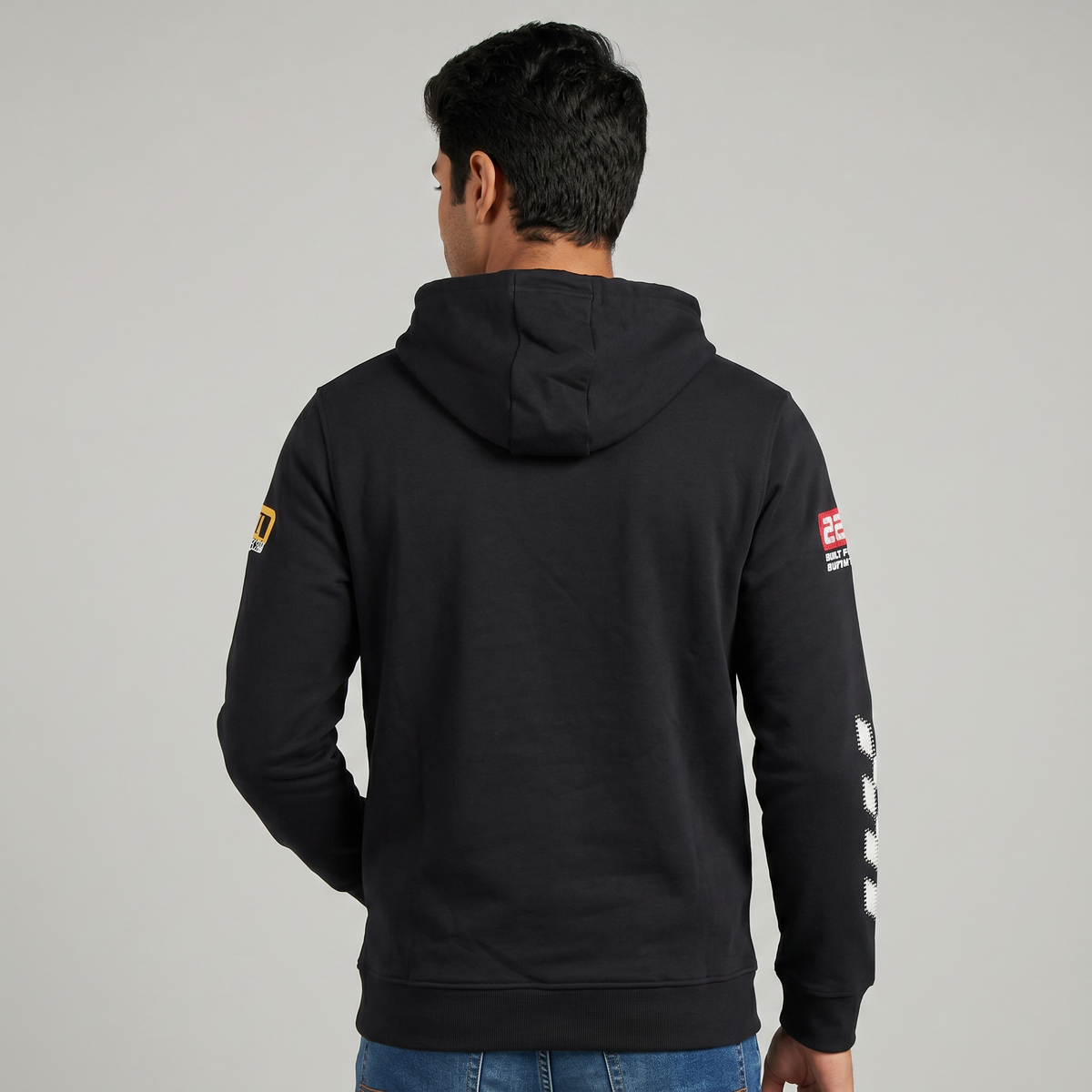 Solid Hoodie Sweatshirt