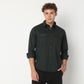 Regular Fit Solid Shirt