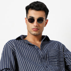 Regular Fit Striped Regular Length Shirt