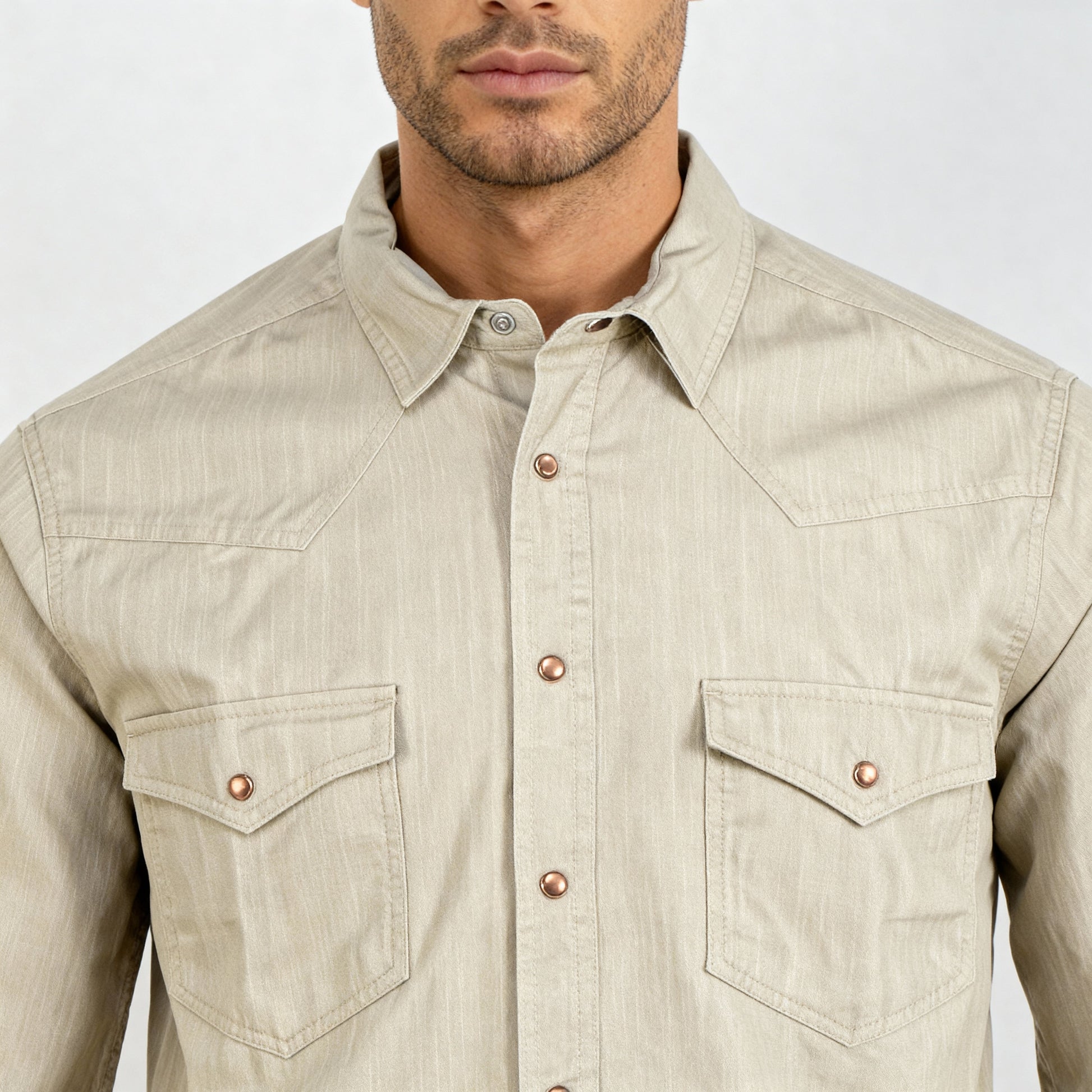 Cotton Double Pocket Alpha Shirt