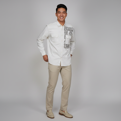 Cotton Printed Expedition Shirt