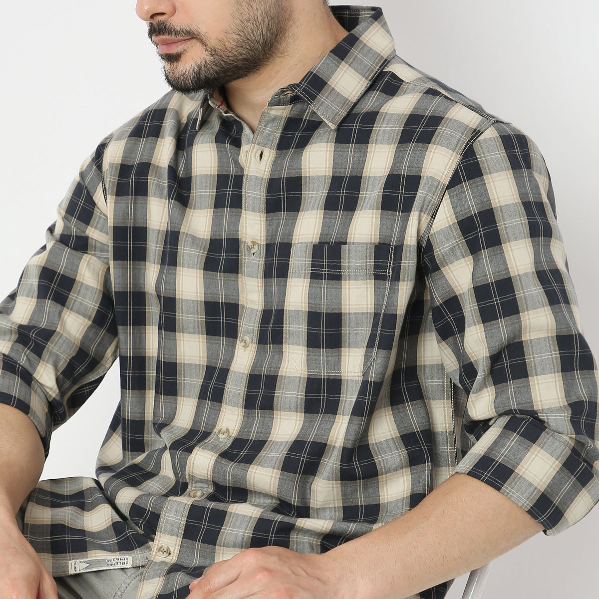 Regular Fit Checkered Ranger Shirt