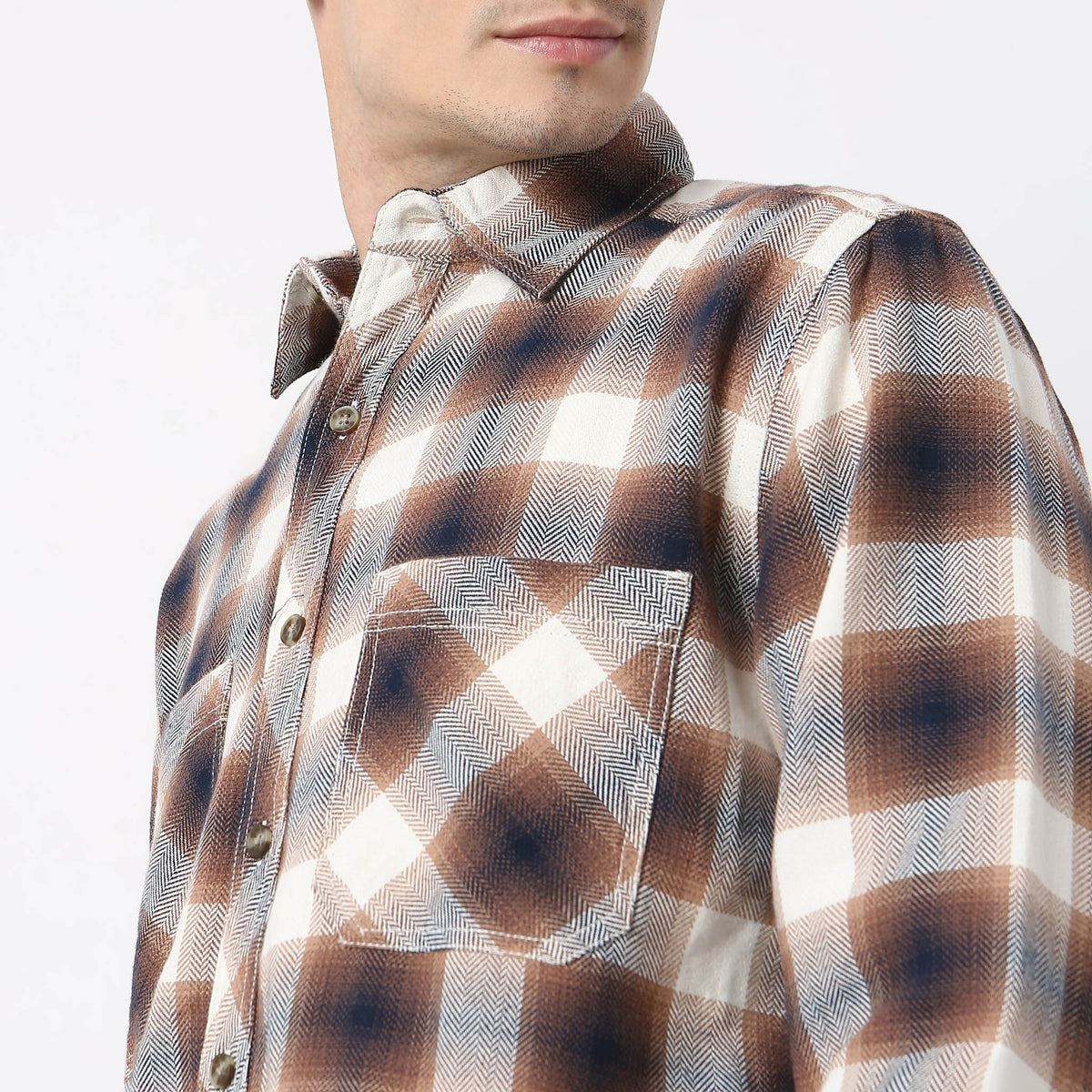 Modern Explorer Checkered Lumber Jack Shirt