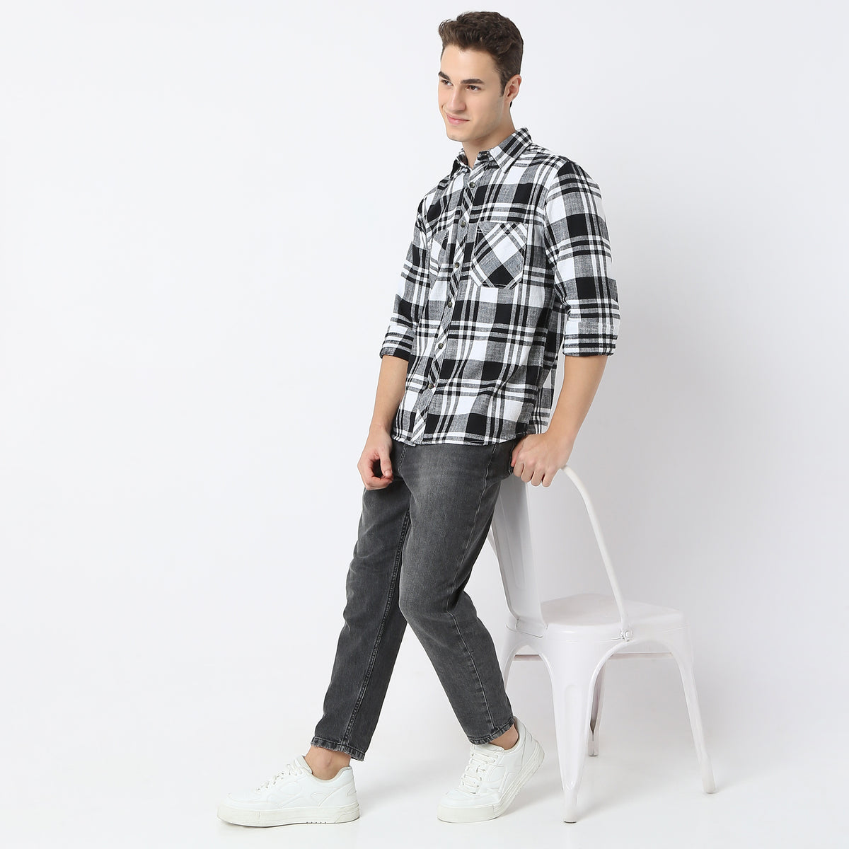 Checkered Lumber Jack Casual Shirt