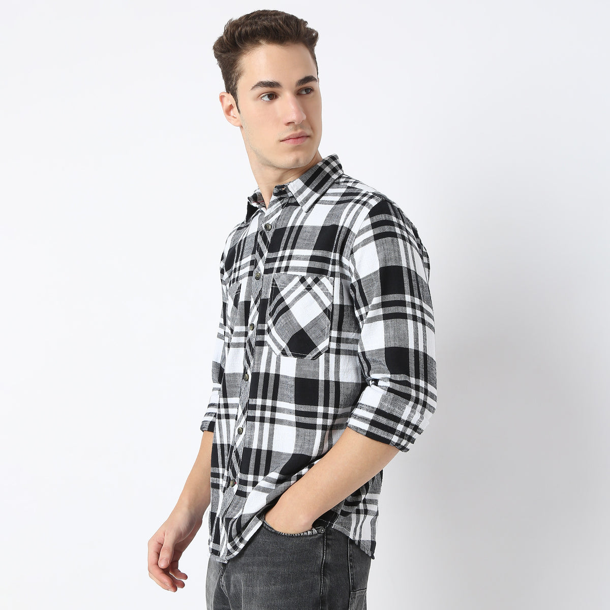 Checkered Lumber Jack Casual Shirt