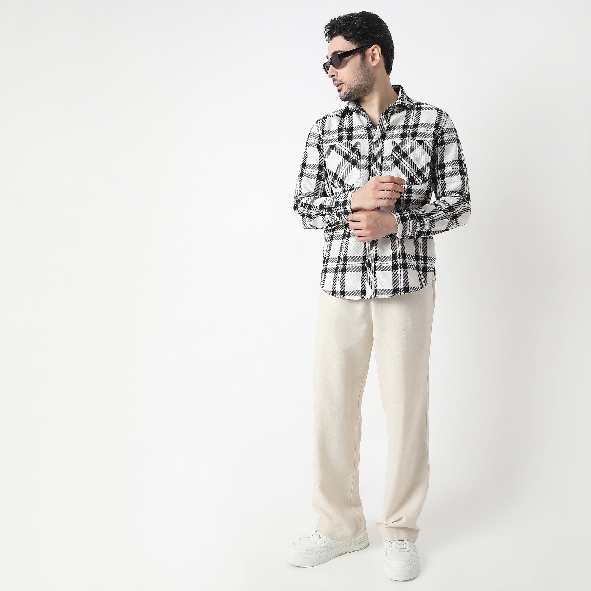 Regular Fit Checkered Shirt