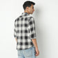 Regular Fit Checkered Shirt Collar Regular Length Shirt