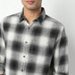 Regular Fit Checkered Shirt Collar Regular Length Shirt