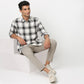Regular Fit Checkered Shirt Collar Shirt