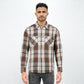 Cotton Double Pocket Checkered Lumber Jack Shirt