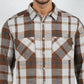 Cotton Double Pocket Checkered Lumber Jack Shirt