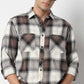 Cotton Double Pocket Checkered Lumber Jack Shirt