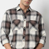 Cotton Double Pocket Checkered Lumber Jack Shirt