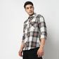 Cotton Double Pocket Checkered Lumber Jack Shirt