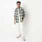 Checkered Cotton Fabric Shirt