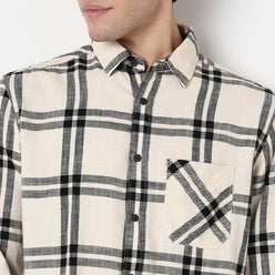 Cotton Checkered Victor Shirt