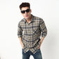 Checkered Cotton Fabric Shirt