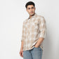 Cotton Double Pocket Checkered Lumber Jack Shirt