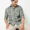 Cotton Checkered Victor Shirt