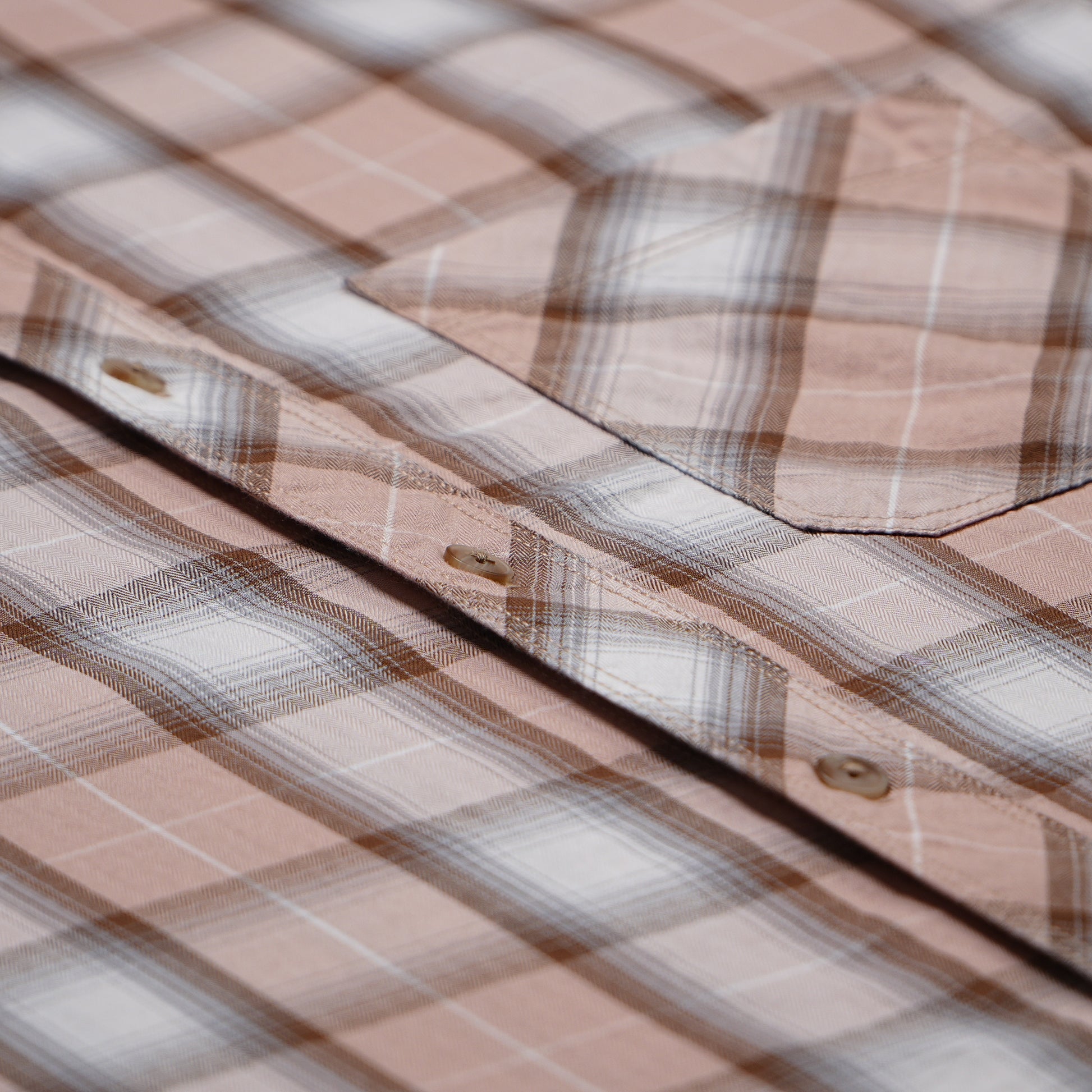 Cotton Checkered Shirt