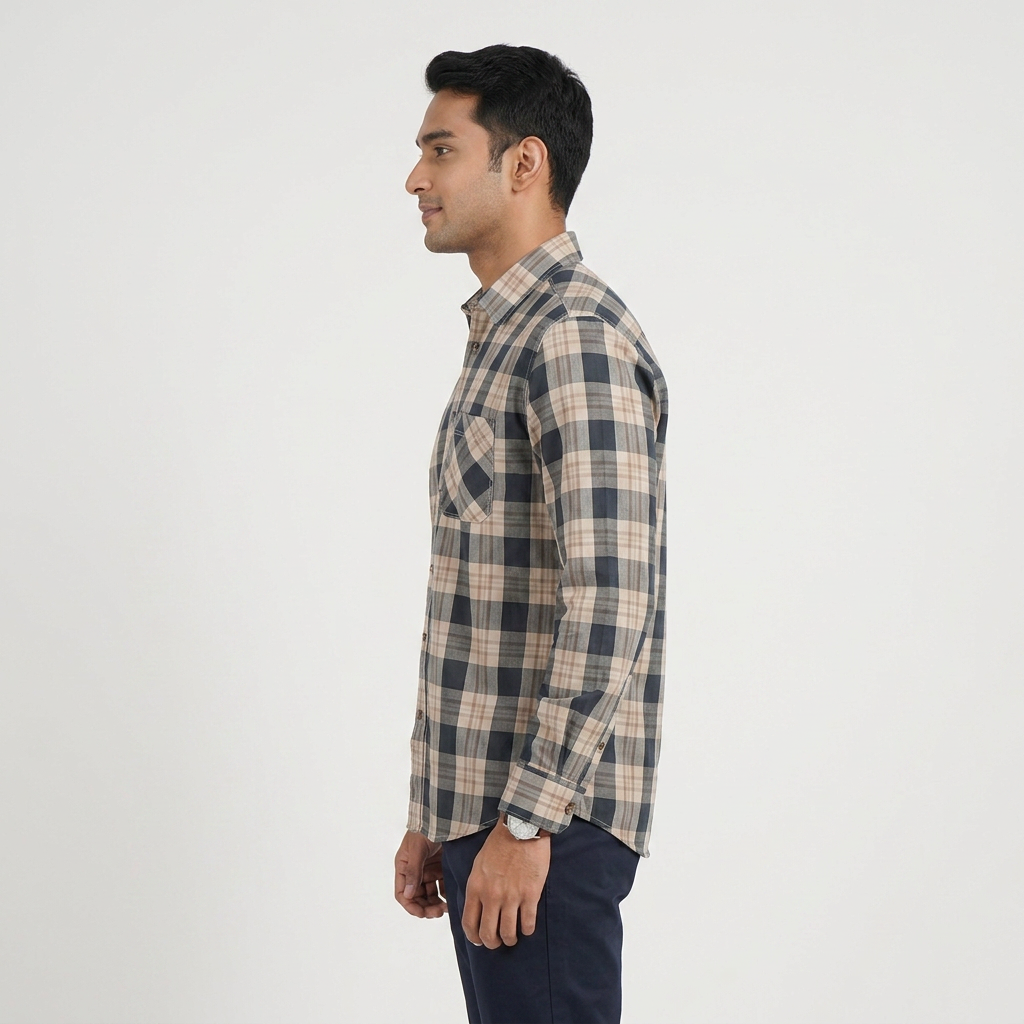 Cotton Checkered Ranger Shirt