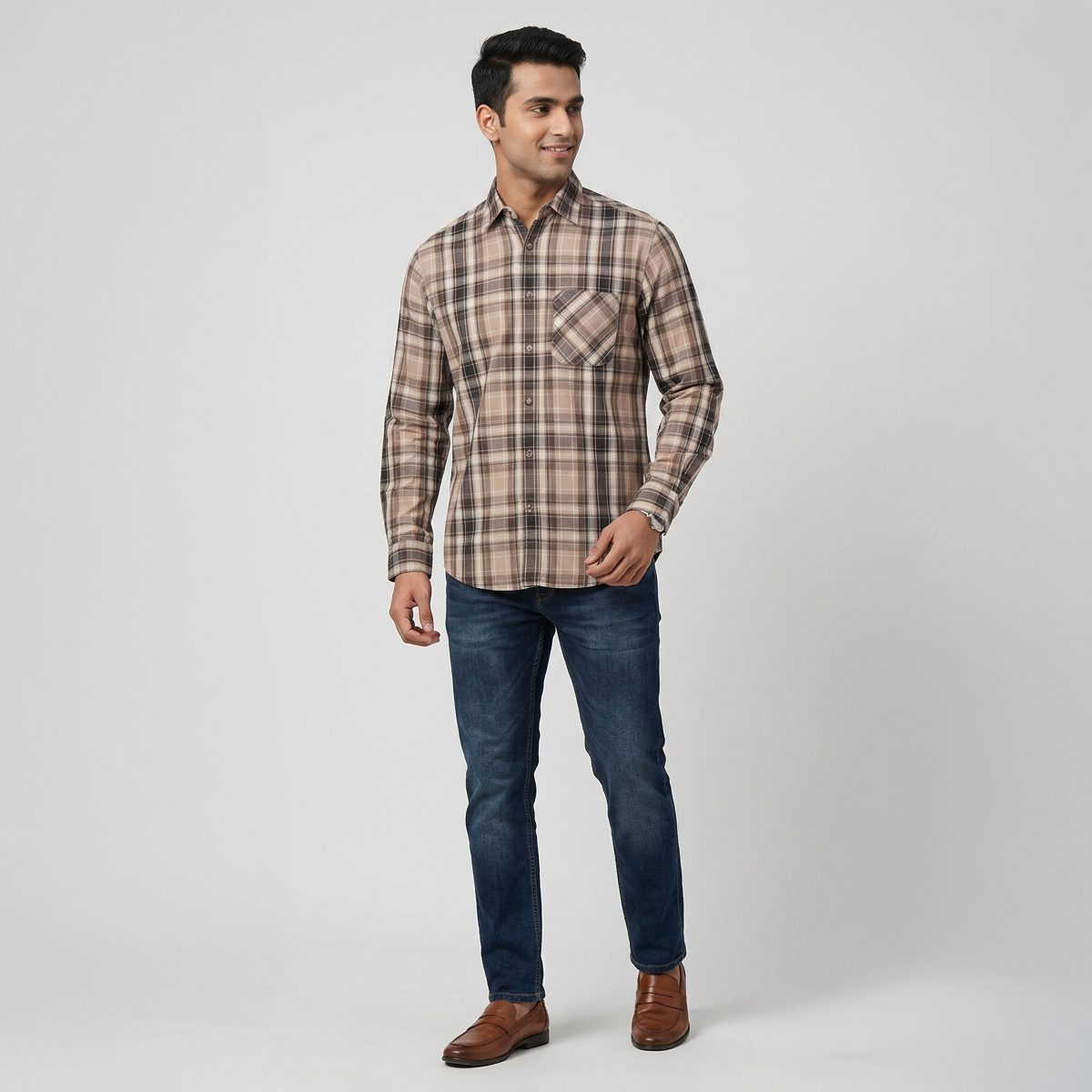 Cotton Checkered Ranger Shirt