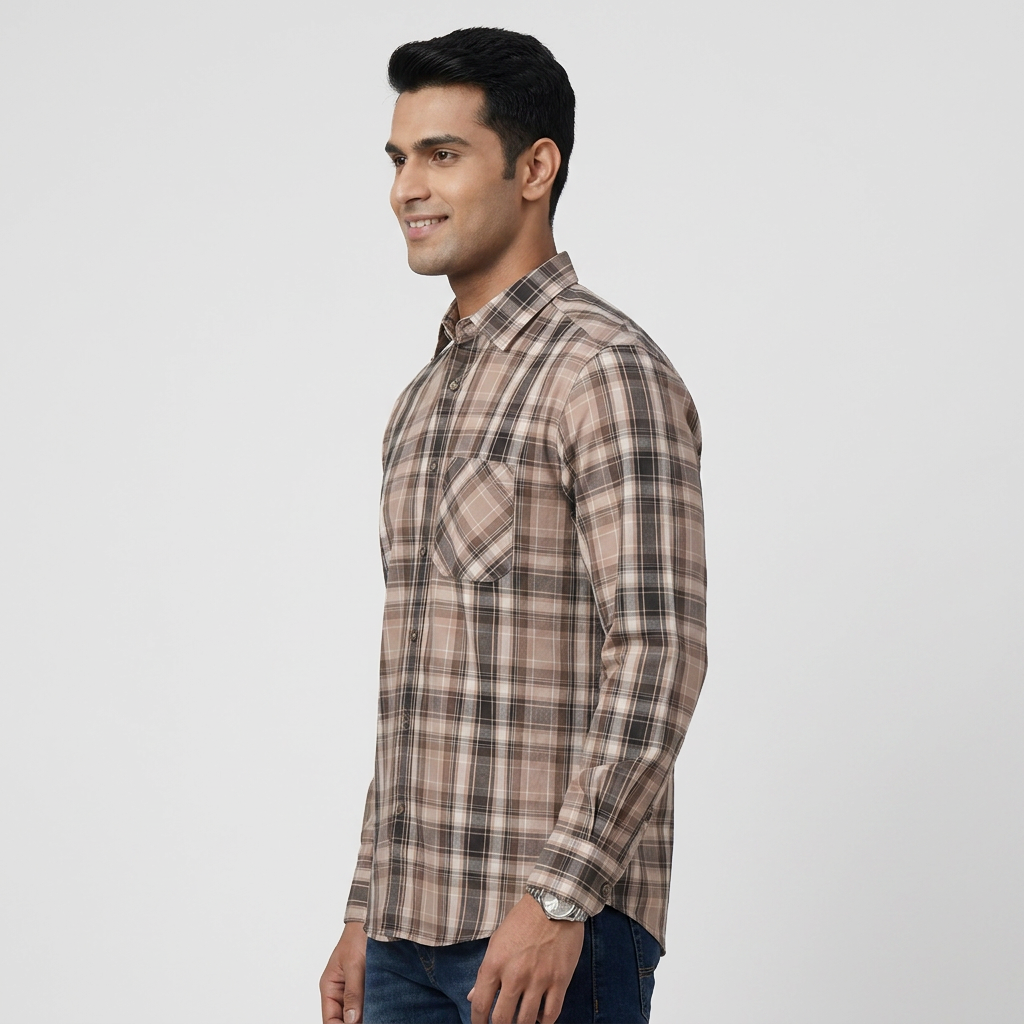 Cotton Checkered Ranger Shirt