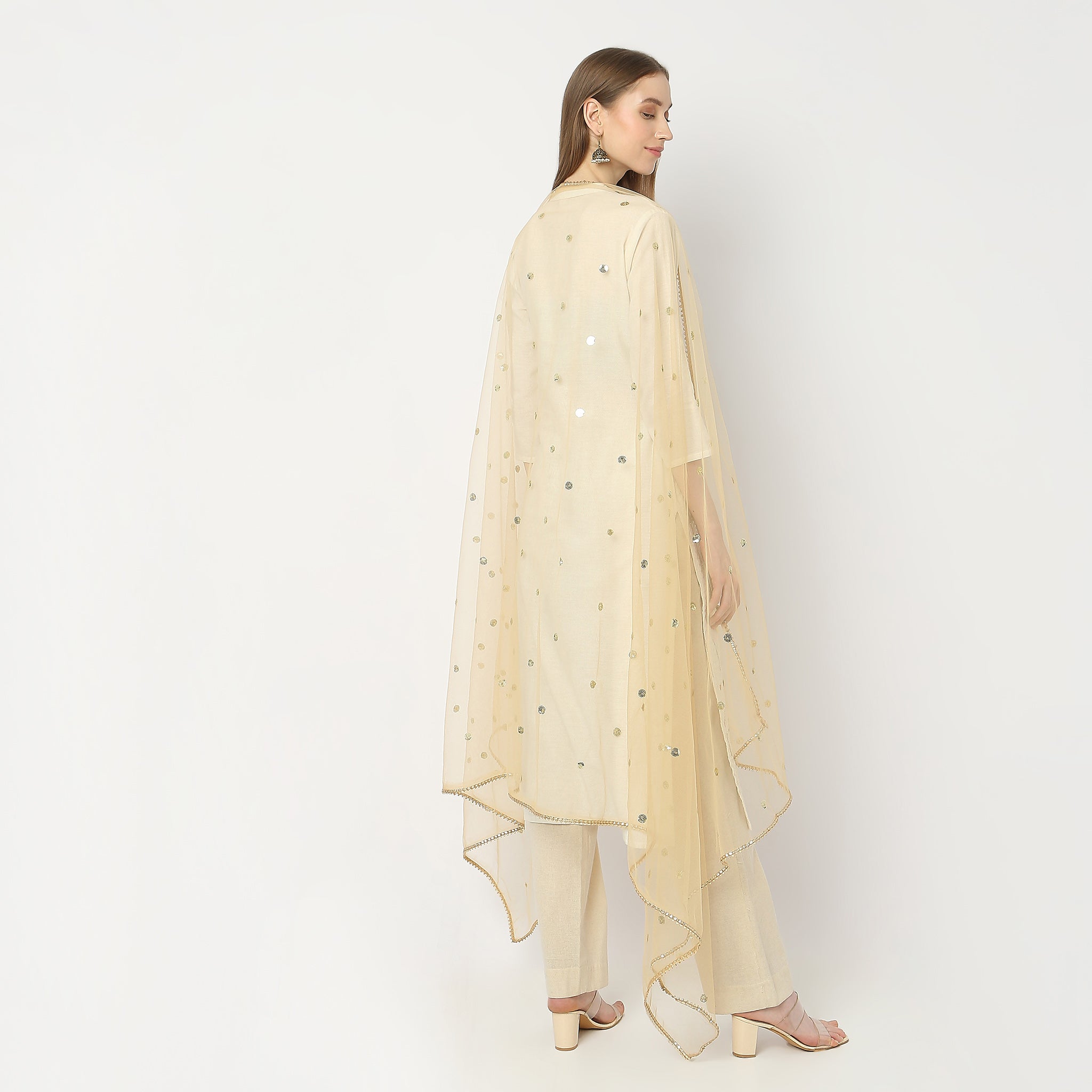 Polyester Embellished Dupatta