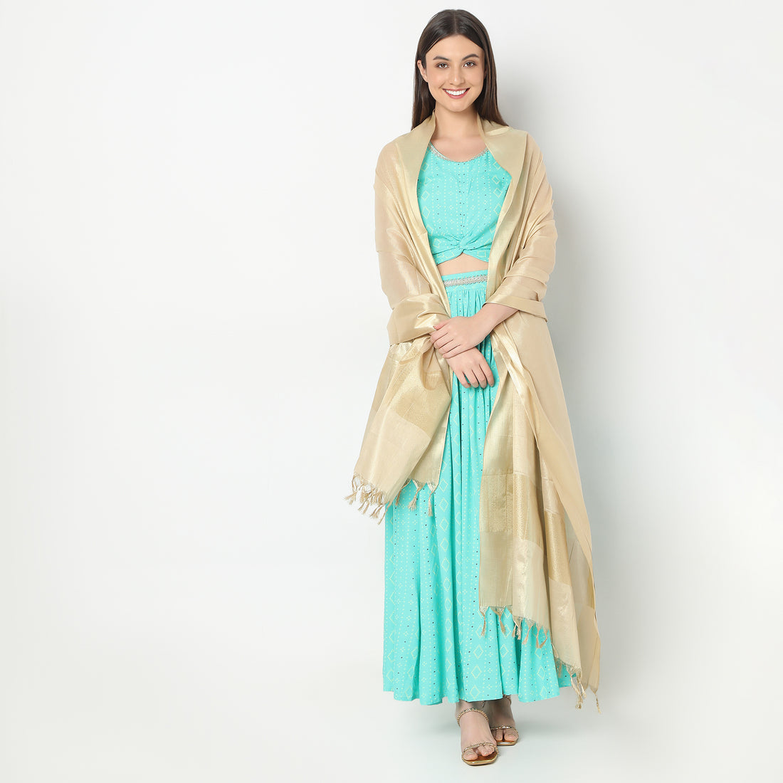 Polyamide Solid Dupatta