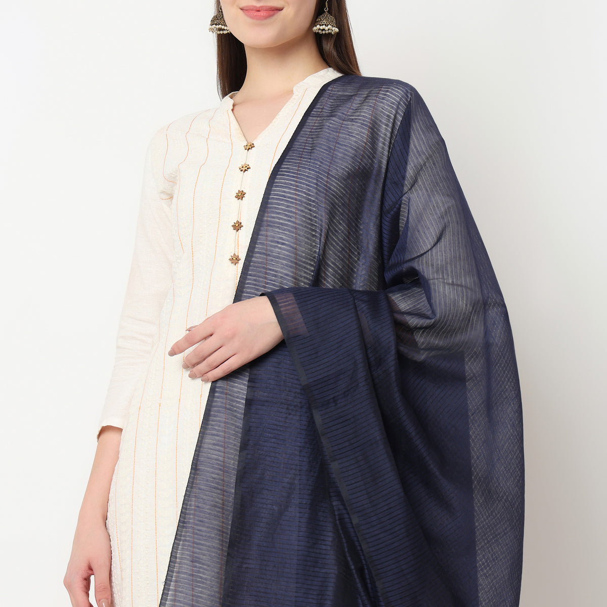 Golden Zari Dupatta