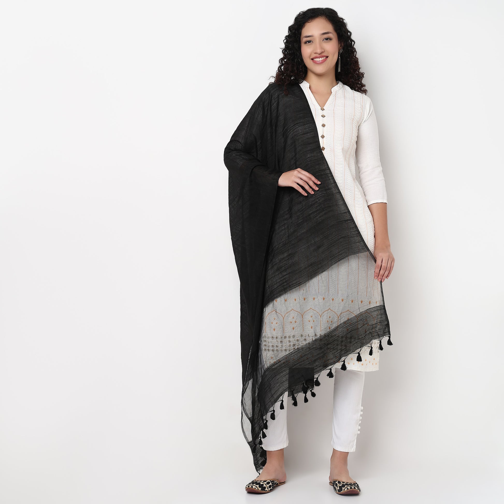 Fashion Solid Dupatta