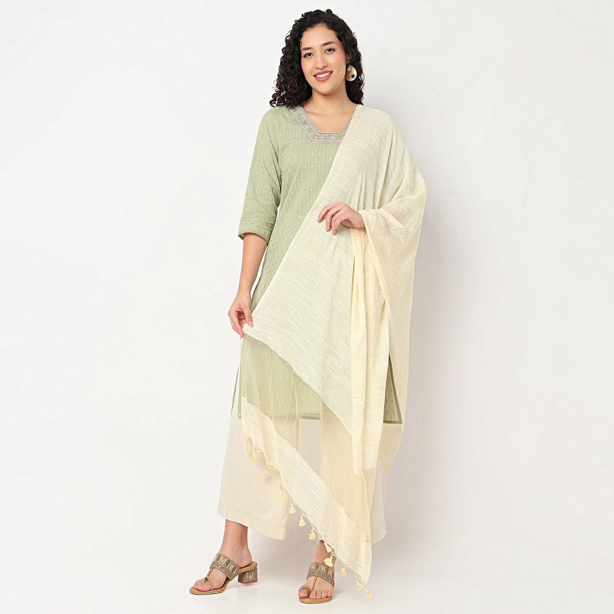 Fashion Solid Dupatta