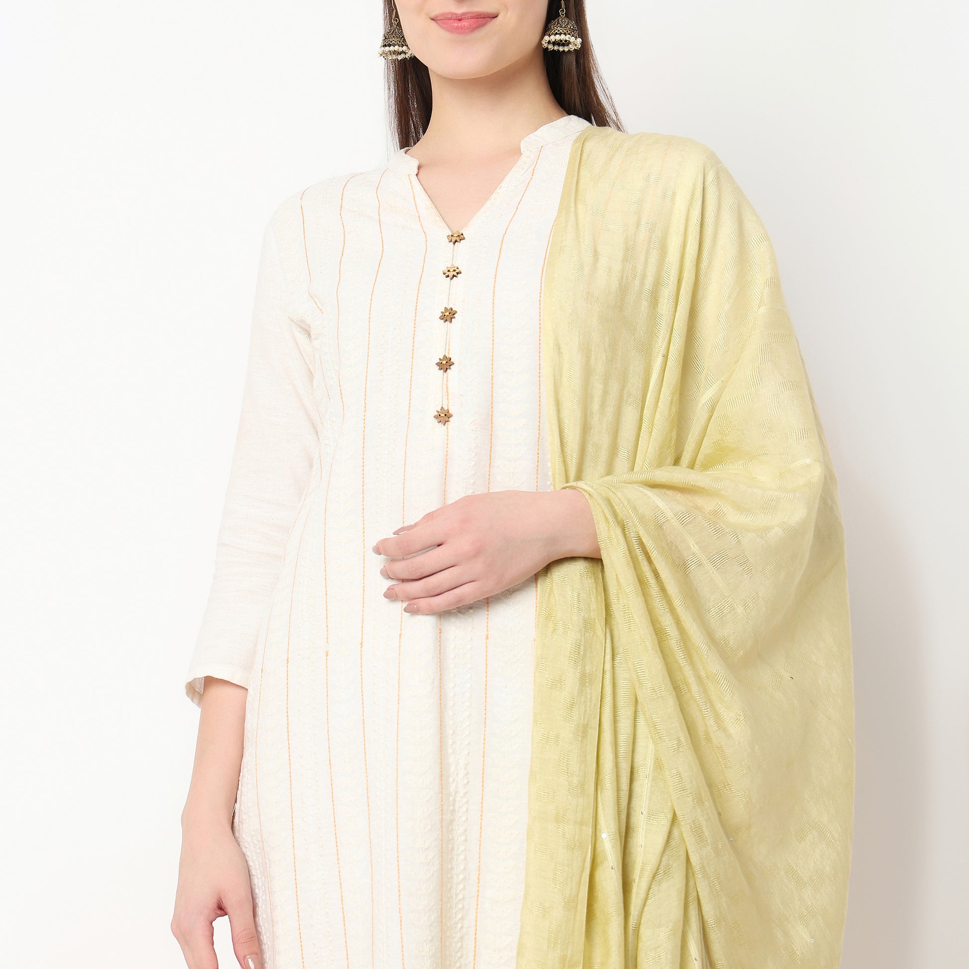 Polyester Solid Dupatta