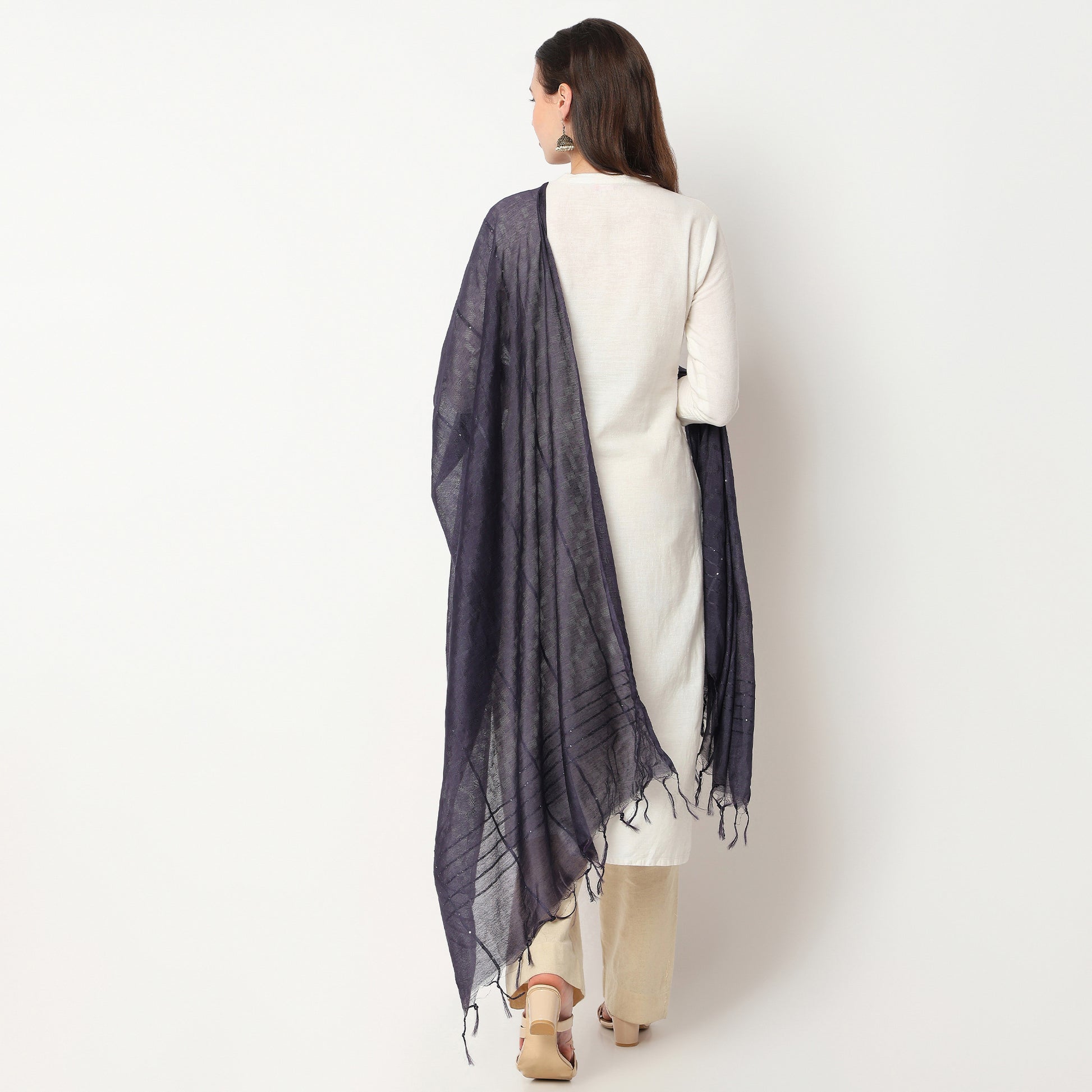 Polyester Solid Dupatta