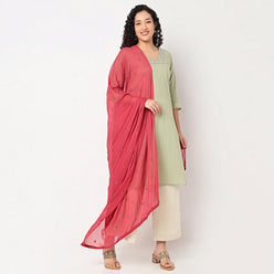 Embroidered Chiffon Dupatta