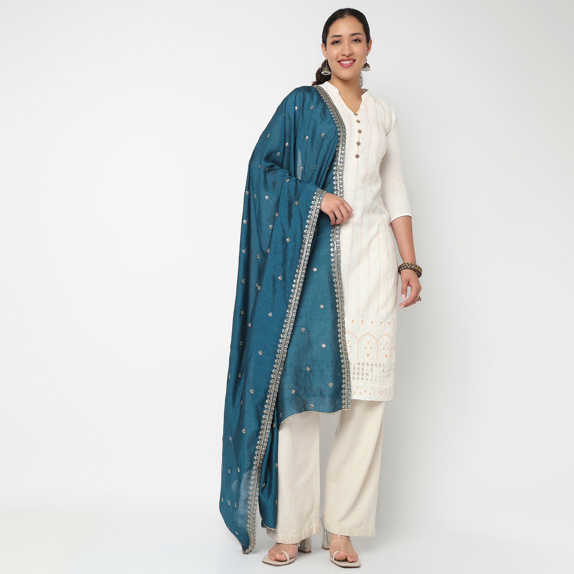 Solid Fashion Dupatta