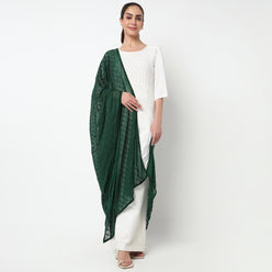 Embroidered Chiffon Dupatta