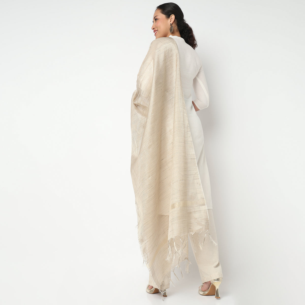 Poly Silk Tissue Dupatta