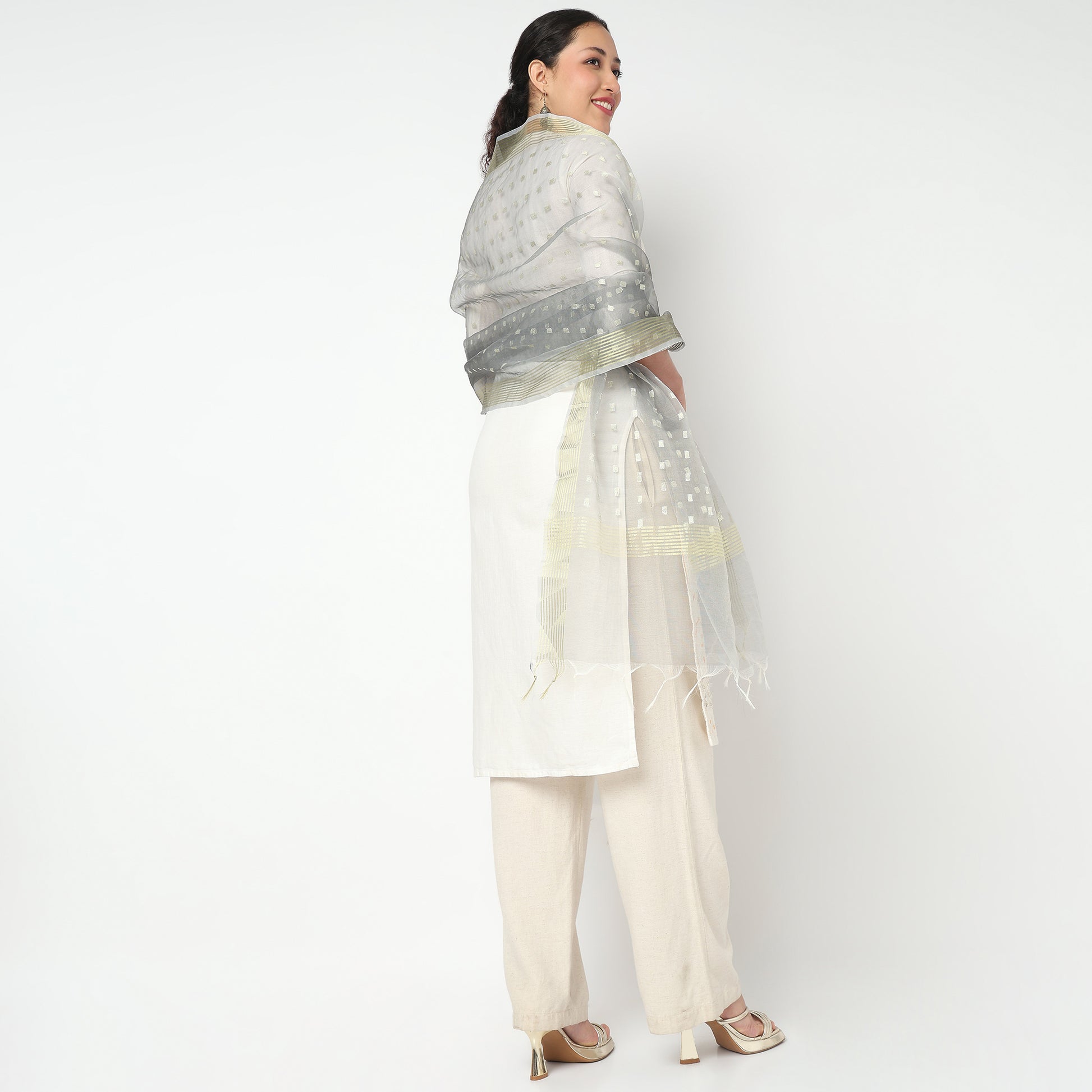 Organza Butti Dupatta