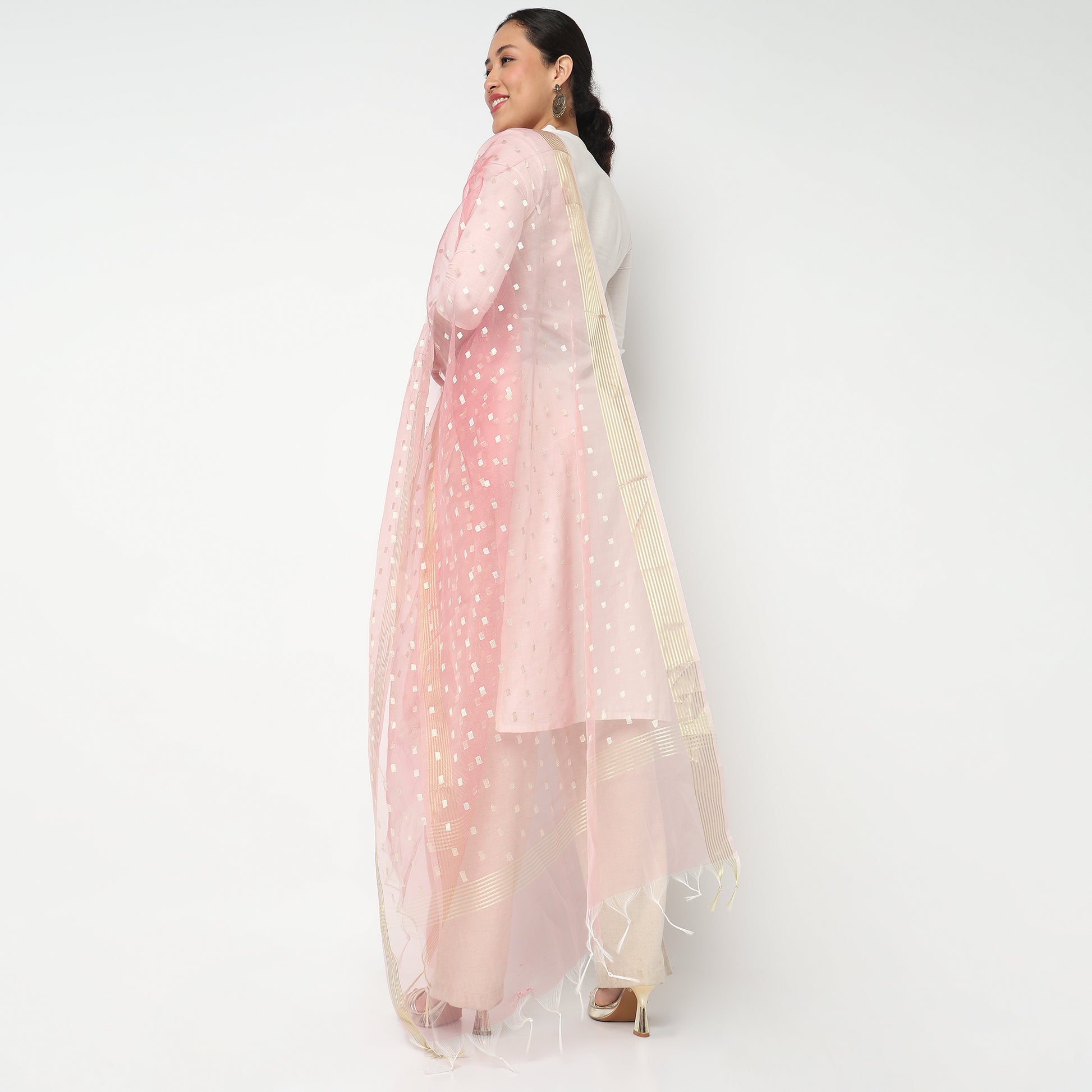 Organza Butti Dupatta