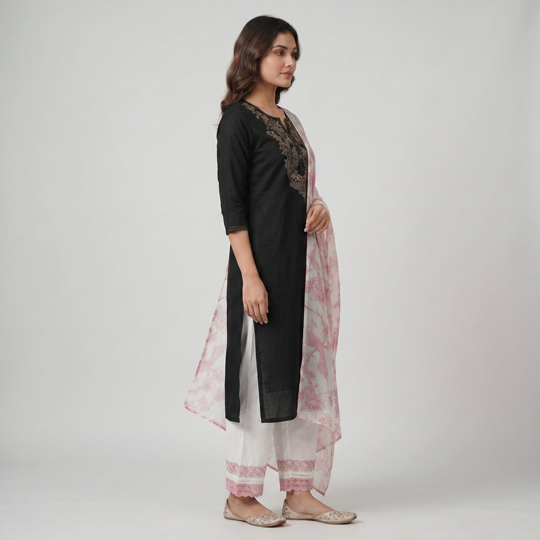 Digital Print Chiffon Dupatta