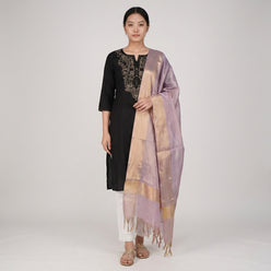 Embellished Brocade Dupatta