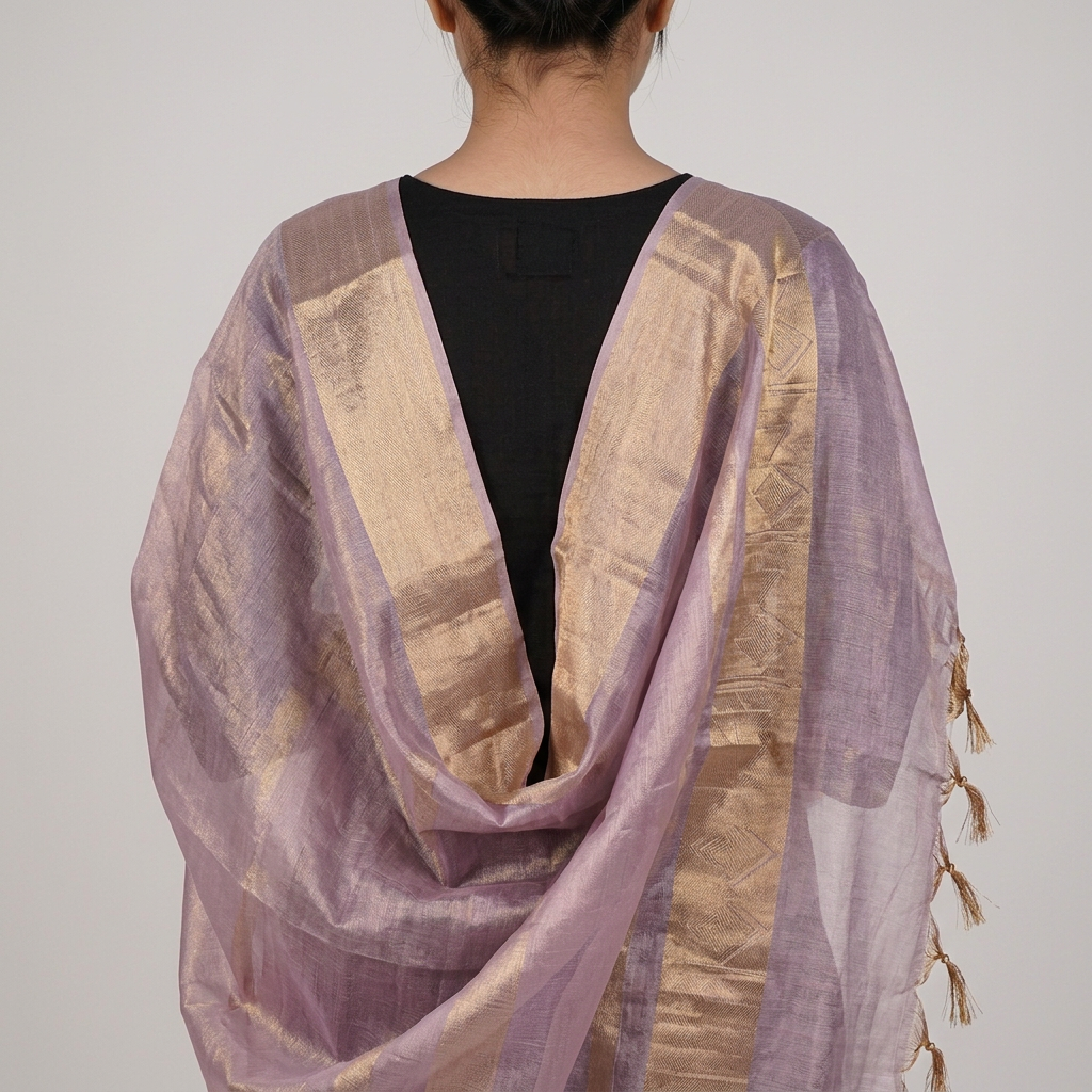 Embellished Brocade Dupatta