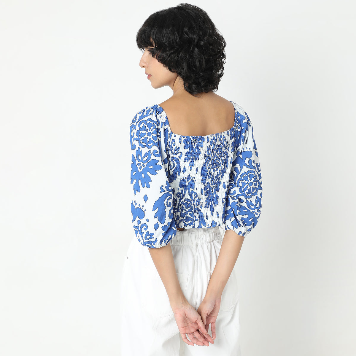 Regular Fit Printed Top