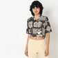 Camp Collar Crop Shirt
