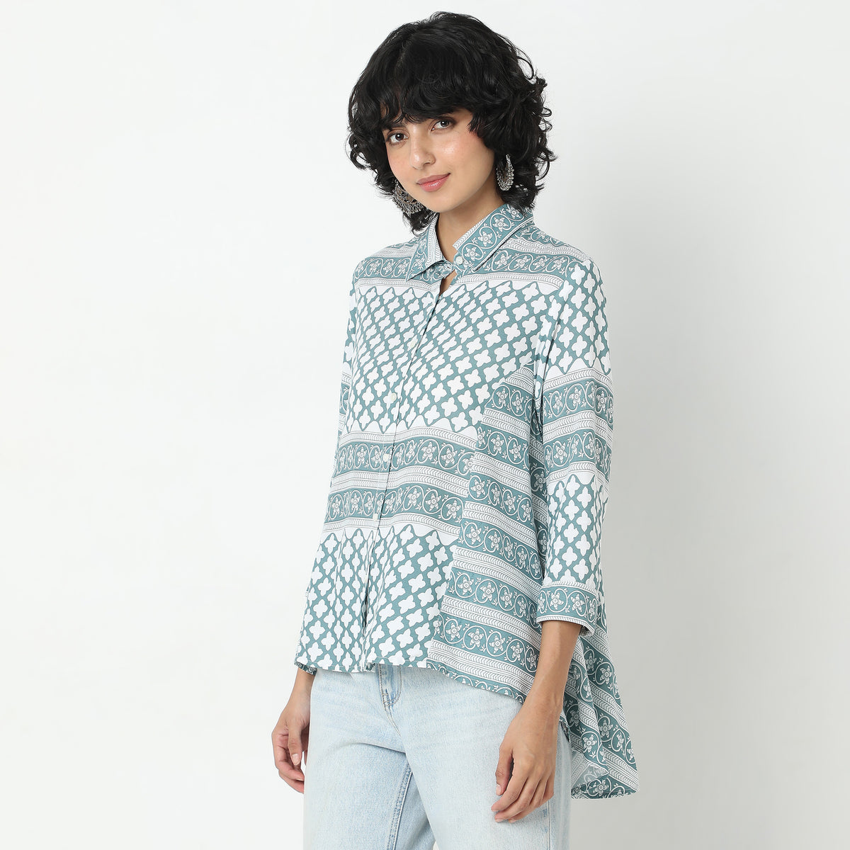 Regular Fit Printed Tunic