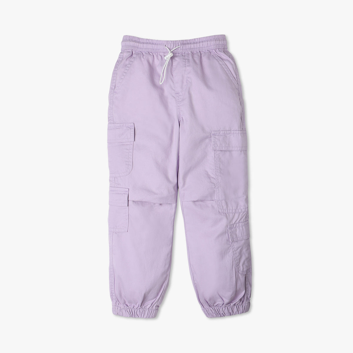 Girls Mid Rise Parachute Cargos