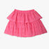Girls Flare Fit Above Knee Pleats Mid Rise Skirt