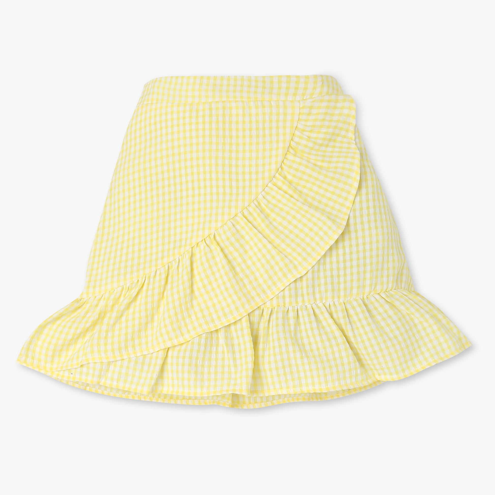Girls Rayon Short Skirt