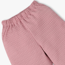 Girls Solid Mid Rise Palazzos